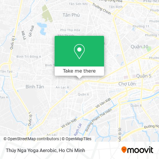 Thúy Nga Yoga Aerobic map