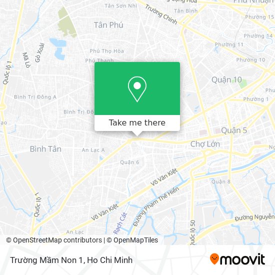 Trường Mầm Non 1 map