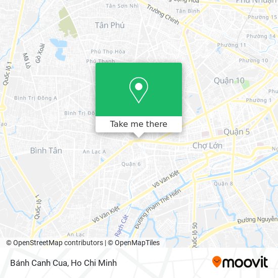 Bánh Canh Cua map