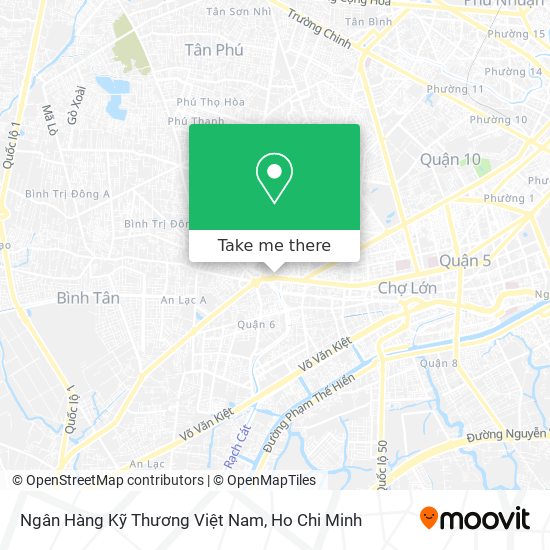 Ngân Hàng Kỹ Thương Việt Nam map