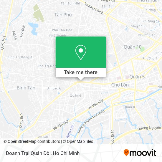 Doanh Trại Quân Đội map