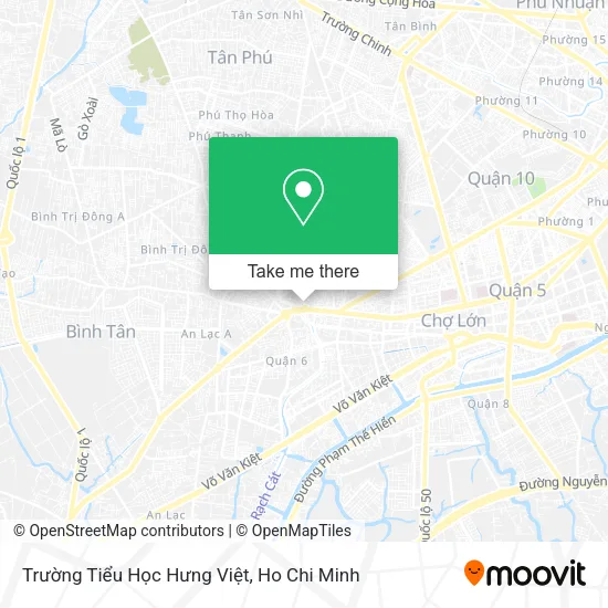 Trường Tiểu Học Hưng Việt map