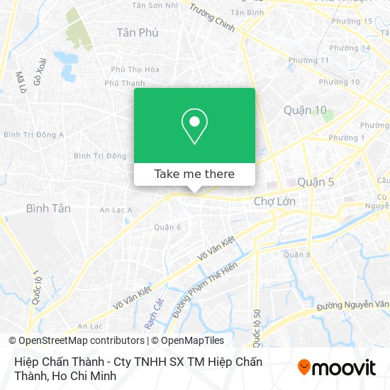 Hiệp Chấn Thành - Cty TNHH SX TM Hiệp Chấn Thành map