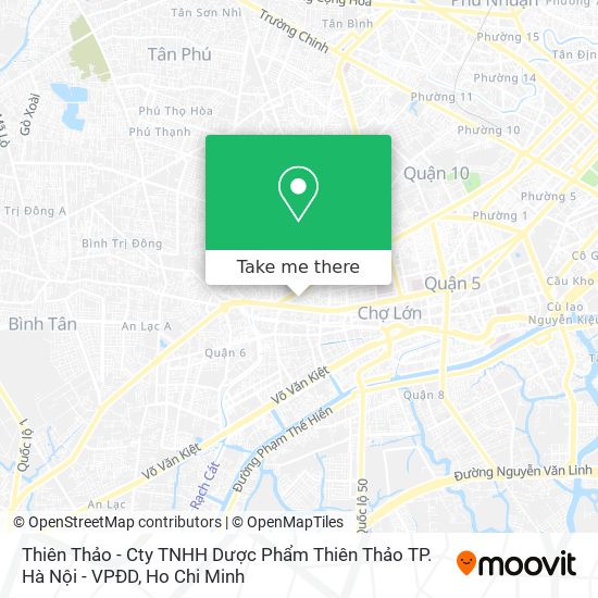 Thiên Thảo - Cty TNHH Dược Phẩm Thiên Thảo TP. Hà Nội - VPĐD map