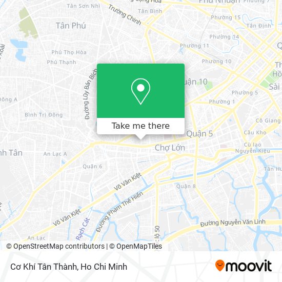 Cơ Khí Tân Thành map