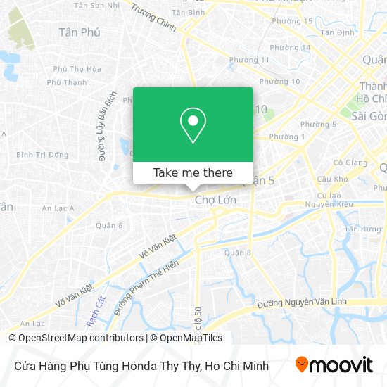 Cửa Hàng Phụ Tùng Honda Thy Thy map
