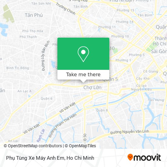 Phụ Tùng Xe Máy Anh Em map