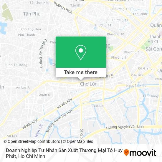 Doanh Nghiệp Tư Nhân Sản Xuất Thương Mại Tô Huy Phát map
