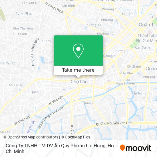 Công Ty TNHH TM DV Ắc Quy Phước Lợi Hưng map