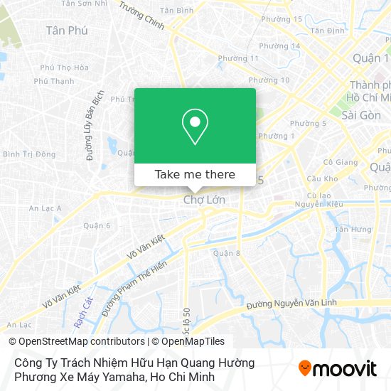 Công Ty Trách Nhiệm Hữu Hạn Quang Hường Phương Xe Máy Yamaha map