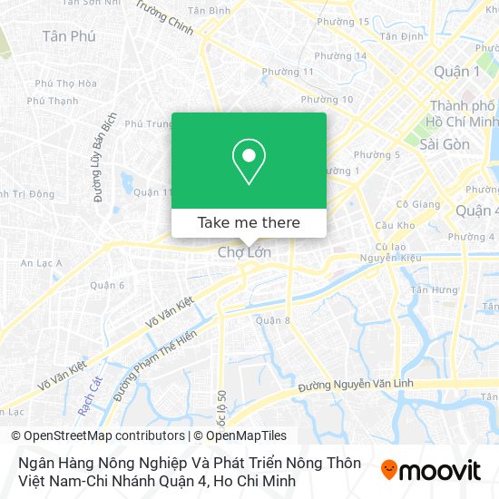 Ngân Hàng Nông Nghiệp Và Phát Triển Nông Thôn Việt Nam-Chi Nhánh Quận 4 map