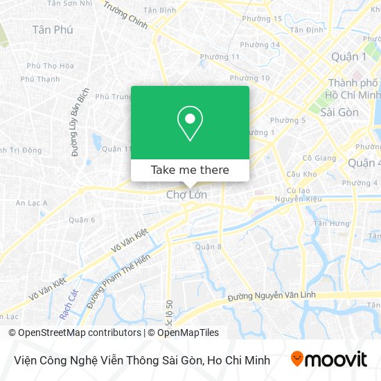 Viện Công Nghệ Viễn Thông Sài Gòn map