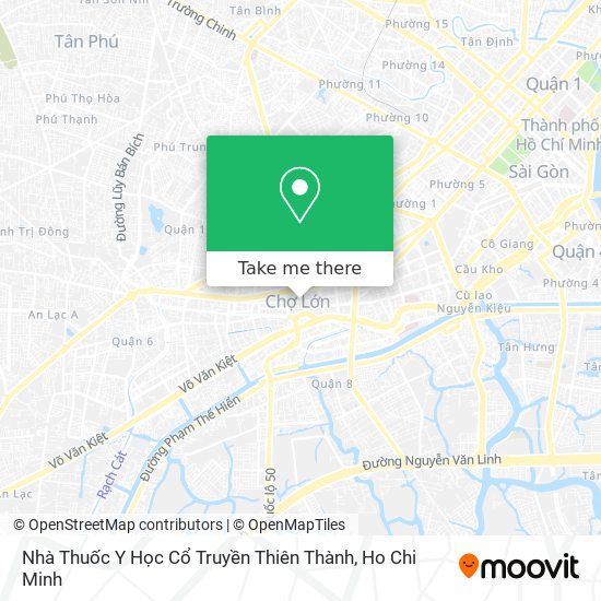 Nhà Thuốc Y Học Cổ Truyền Thiên Thành map