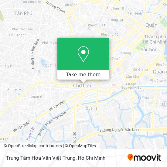 Trung Tâm Hoa Văn Việt Trung map