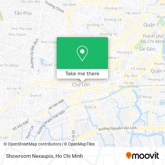 Showroom Nexaupio map