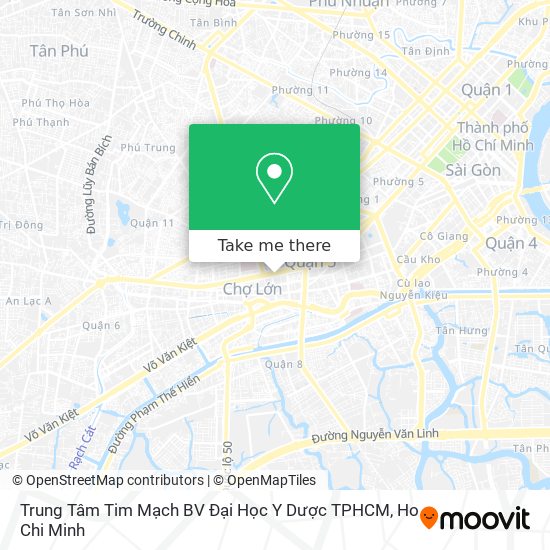 Trung Tâm Tim Mạch BV Đại Học Y Dược TPHCM map