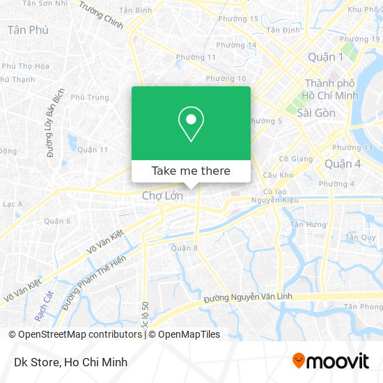 Dk Store map