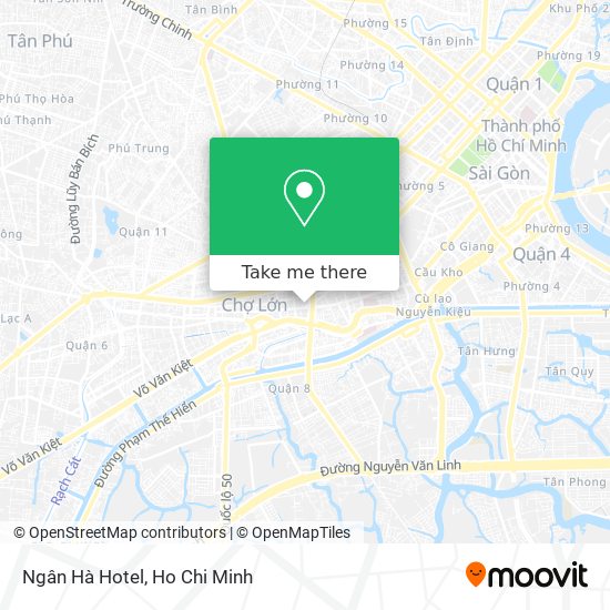 Ngân Hà Hotel map