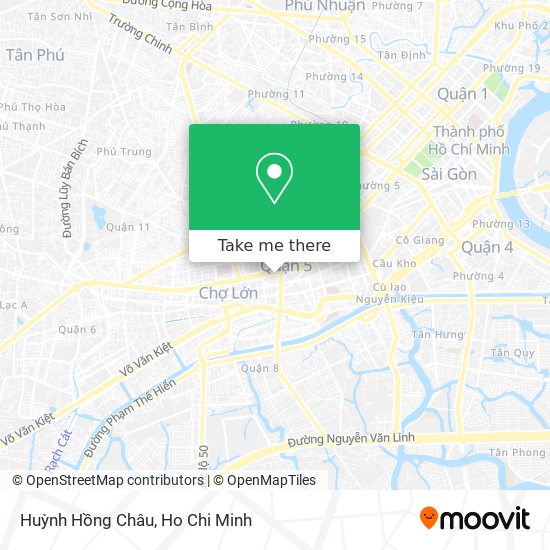 Huỳnh Hồng Châu map