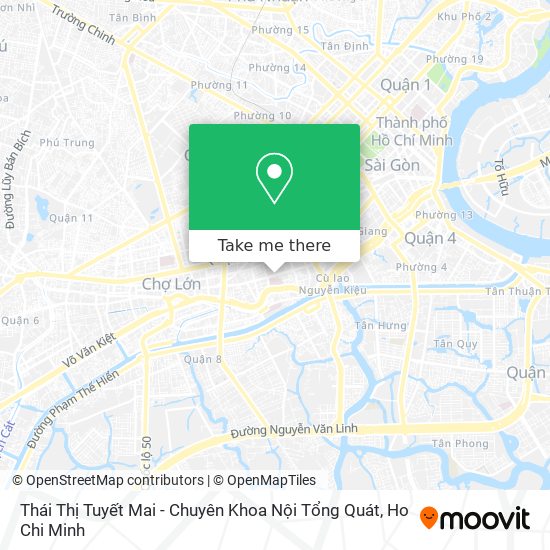 Thái Thị Tuyết Mai - Chuyên Khoa Nội Tổng Quát map