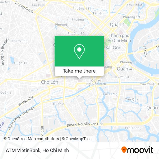 ATM VietinBank map