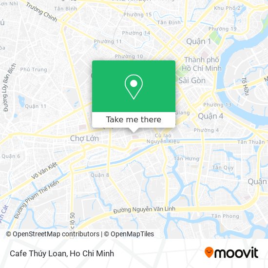 Cafe Thúy Loan map