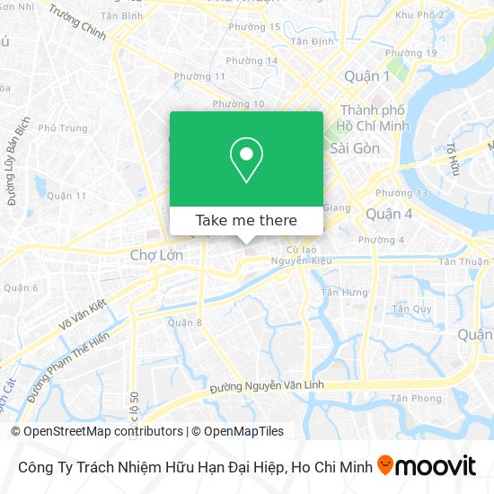 Công Ty Trách Nhiệm Hữu Hạn Đại Hiệp map