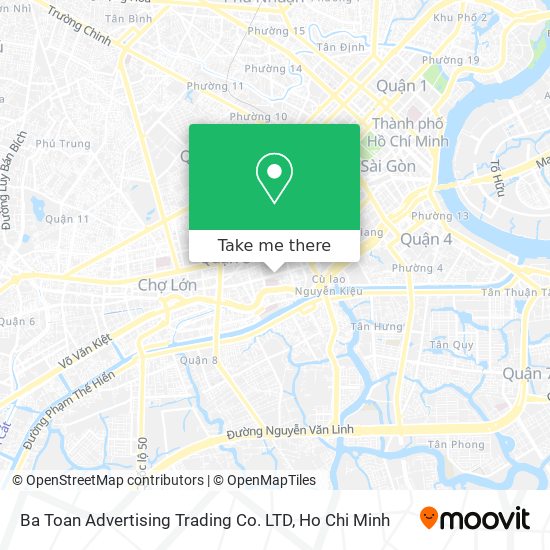 Ba Toan Advertising Trading Co. LTD map