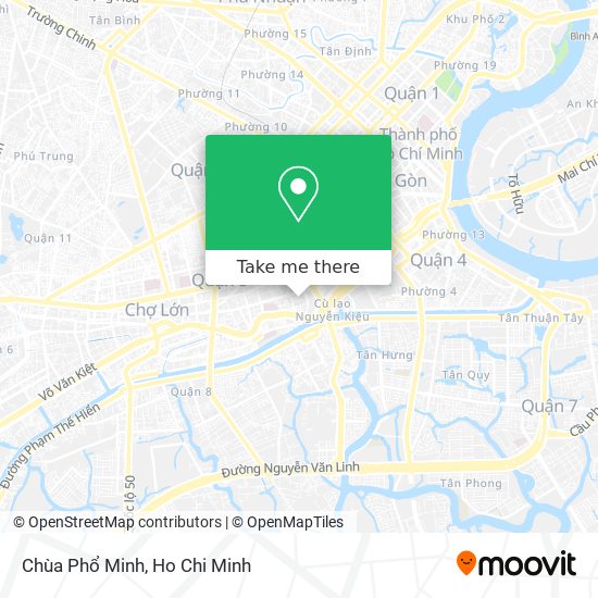 Chùa Phổ Minh map