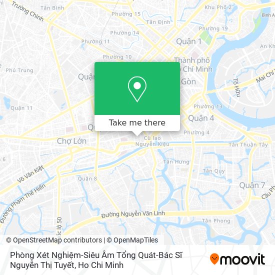 Phòng Xét Nghiệm-Siêu Âm Tổng Quát-Bác Sĩ Nguyễn Thị Tuyết map