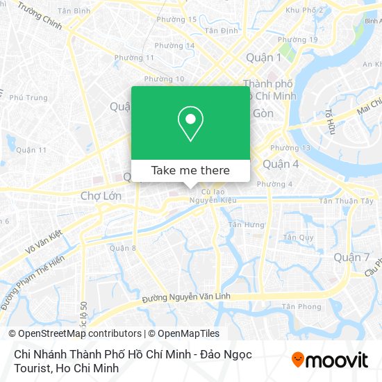 Chi Nhánh Thành Phố Hồ Chí Minh - Đảo Ngọc Tourist map
