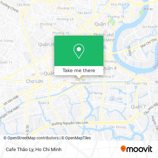Cafe Thảo Ly map
