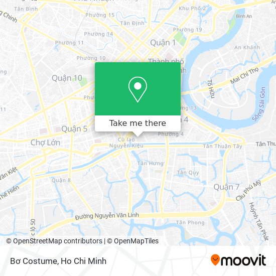 Bơ Costume map