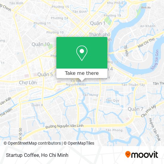 Startup Coffee map