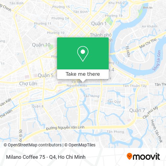 Milano Coffee 75 - Q4 map