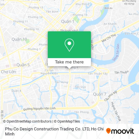 Phu Co Design Construction Trading Co. LTD map