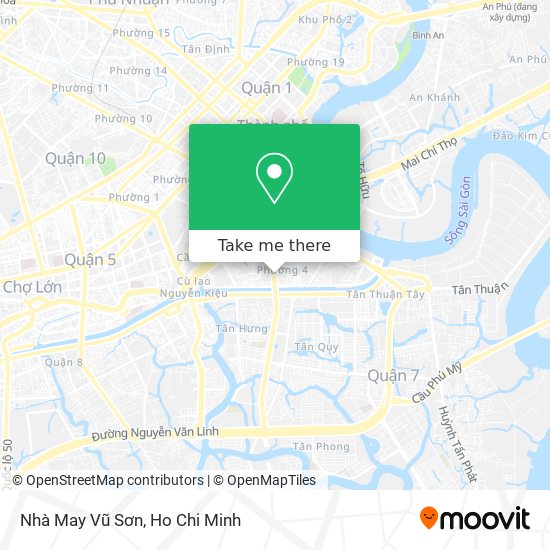 Nhà May Vũ Sơn map