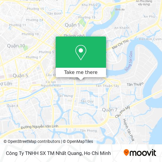 Công Ty TNHH SX TM Nhất Quang map