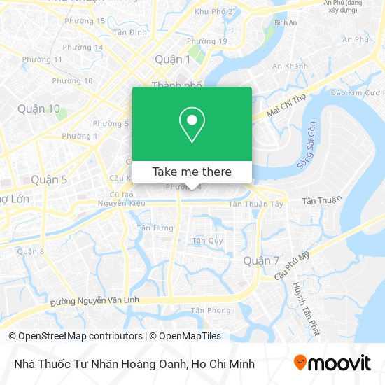 Nhà Thuốc Tư Nhân Hoàng Oanh map