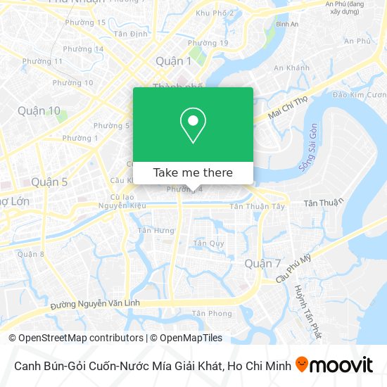 Canh Bún-Gỏi Cuốn-Nước Mía Giải Khát map