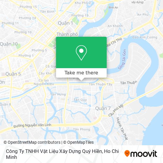 Công Ty TNHH Vật Liệu Xây Dựng Quý Hiền map