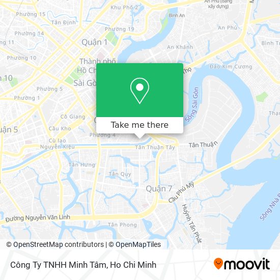 Công Ty TNHH Minh Tâm map