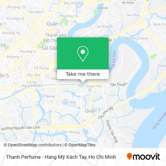 Thanh Perfume - Hàng Mỹ Xách Tay map