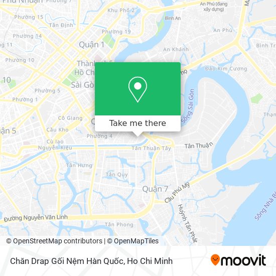 Chăn Drap Gối Nệm Hàn Quốc map