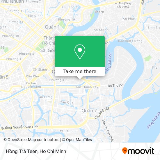 Hồng Trà Teen map