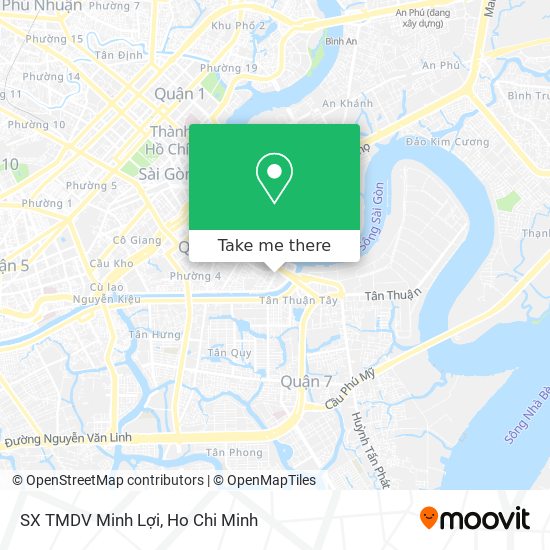 SX TMDV Minh Lợi map