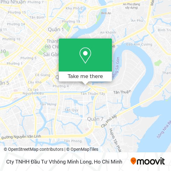 Cty TNHH Đầu Tư Vthông Minh Long map