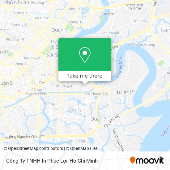 Công Ty TNHH In Phúc Lợi map
