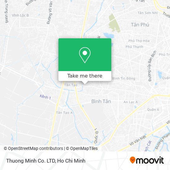 Thuong Minh Co. LTD map