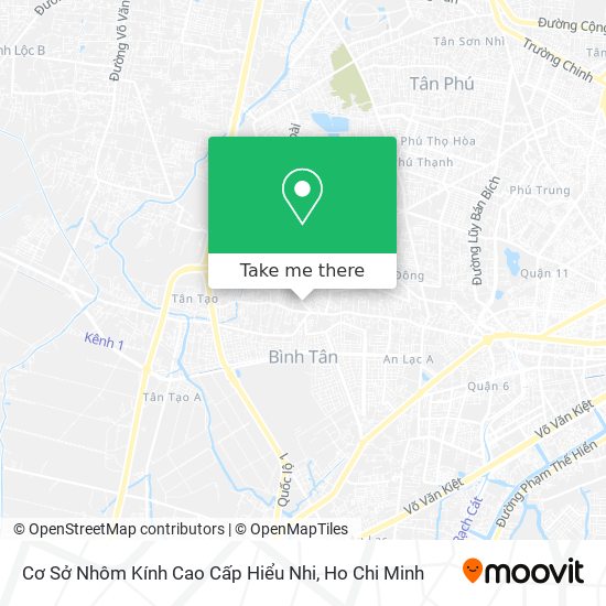 Cơ Sở Nhôm Kính Cao Cấp Hiểu Nhi map